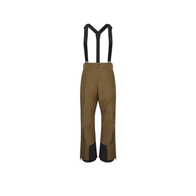 Moncler Insulated Gore-tex Ski Bib, Men, Green, Size: L In Brown