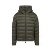 Moncler Insulated Lightweight Waistcoat With Silhouette In Gray