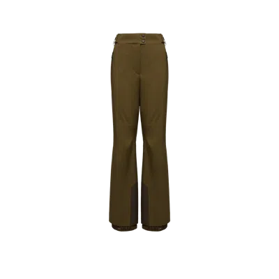 Moncler Technical Ski Pants In Brown