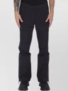 Moncler Insulated Ski Trousers Featuring Ankle Zips In Black