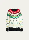 Moncler Tricot Sweater In Multi