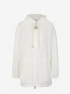 Moncler Iole Technical Jacket In White
