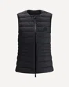 Moncler Irigny Down Vest In Black
