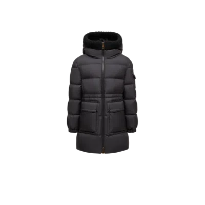 Moncler Kids' Doudoune À Capuche Irma In Black