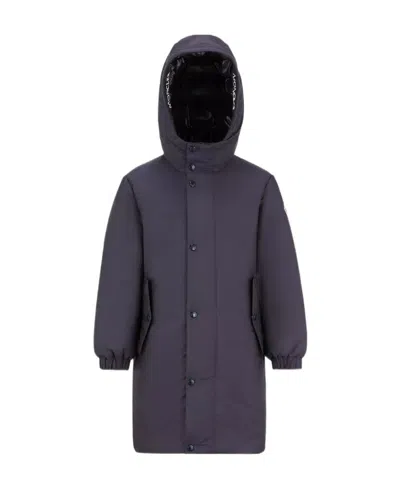 Moncler Iruwa Parker Down Jacket In Blue