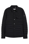 Moncler Iseran Quilted Down Jacket In Black