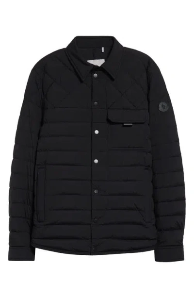 Moncler Iseran Quilted Down Jacket In Black