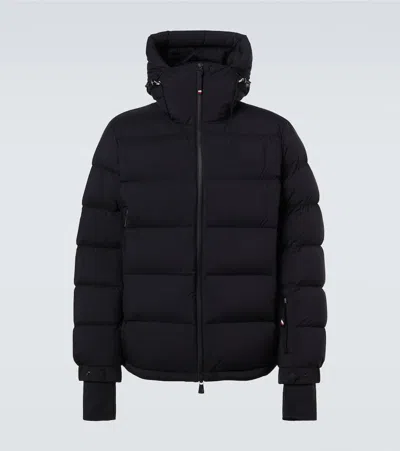 Moncler Grenoble Isorno Hooded Down Ski Jacket Clothing In Black