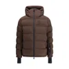 Moncler Isorno Ski Jacket In Brown