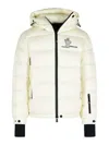 Moncler Isorno White Hooded Ski Down Jacket In White