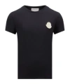 Moncler Item O-neck Short-sleeved T-shirt In Blue