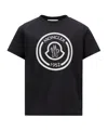 Moncler Optical-logo Cotton T-shirt In Blue