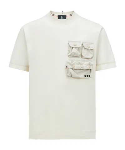 Moncler Item O-neck Short-sleeved T-shirt In White