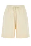 Moncler Logo Patch Track Shorts In 034
