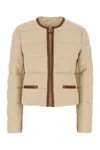 Moncler Serinde Wool Blend Down Jacket In 268