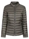Moncler Women Igelle Short Down Jacket In Green