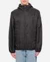 Moncler Polset Hooded Short Down Jacket, Men, Black, Size: 6 In Black