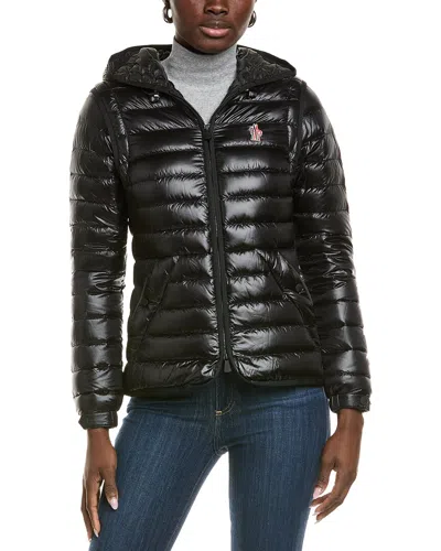 Moncler Karura 2-in-1 Hooded Short Down Jacket In Black