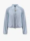 Moncler Chazeron Nylon Jacket In Blue