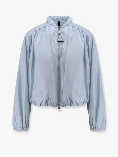 Moncler Chazeron Nylon Jacket In Blue