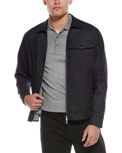 Moncler Jacket In Blue