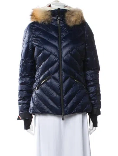 Pre-owned Moncler Jacket In Blue