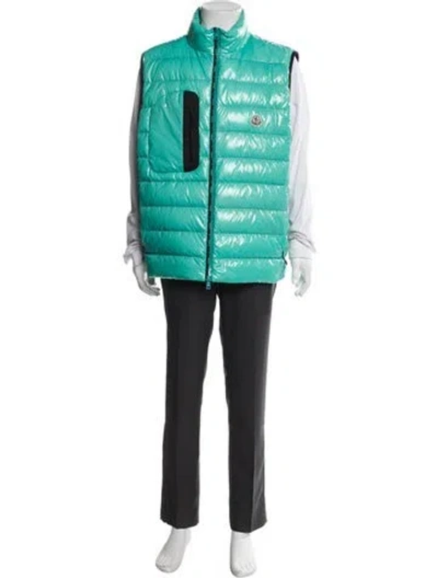 Pre-owned Moncler Jacket In Blue
