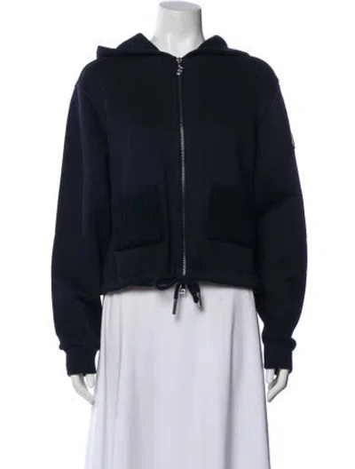 Pre-owned Moncler Jacket In Blue