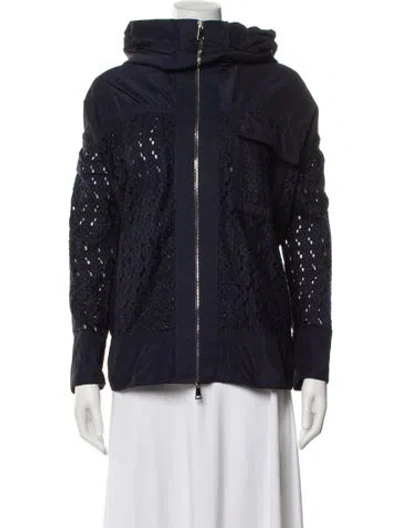 Pre-owned Moncler Jacket In Blue