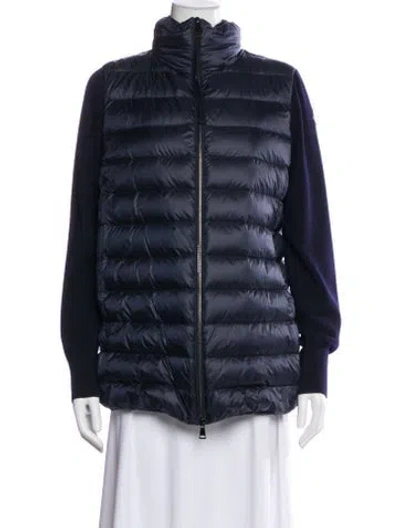 Pre-owned Moncler Jacket In Blue