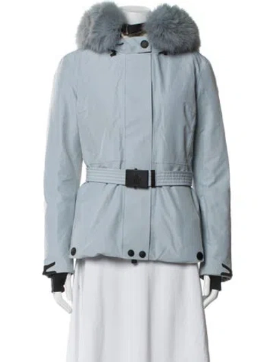 Pre-owned Moncler Jacket In Blue