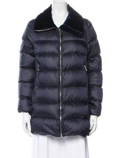 Pre-owned Moncler Jacket In Blue