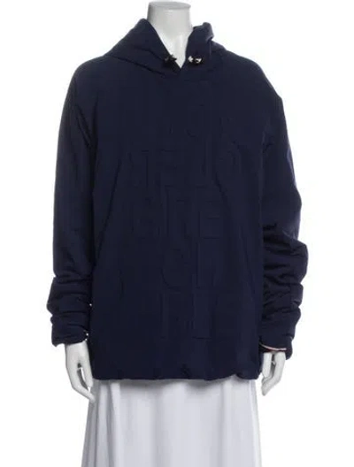 Pre-owned Moncler Jacket In Blue