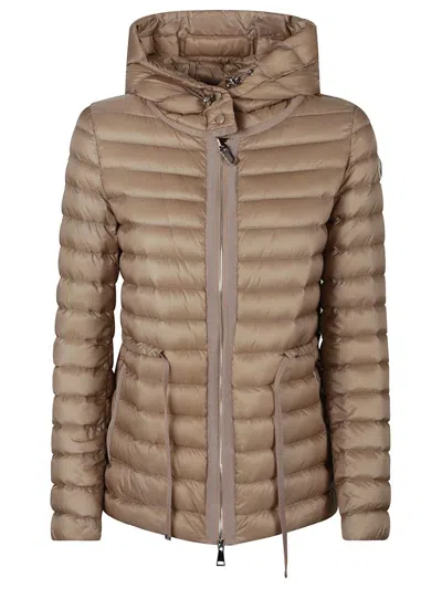 Moncler Jacket In Brown