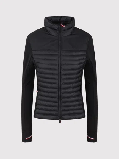 Moncler Grenoble Womens Hybrid Cardigan In Black