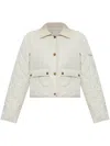 Moncler Cropped Quilted Coat