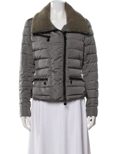 Pre-owned Moncler Jacket In Gray