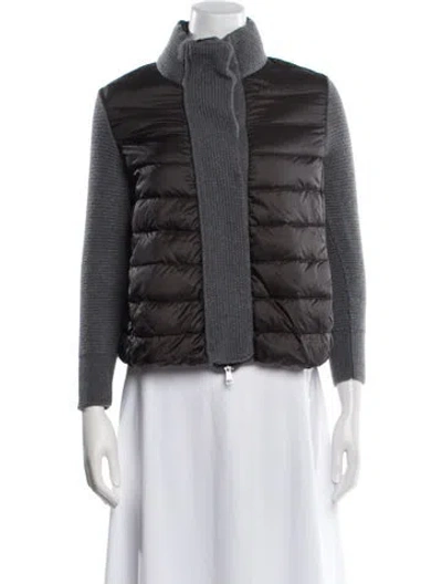 Pre-owned Moncler Jacket In Gray