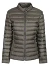 Moncler Women Igelle Short Down Jacket In Green