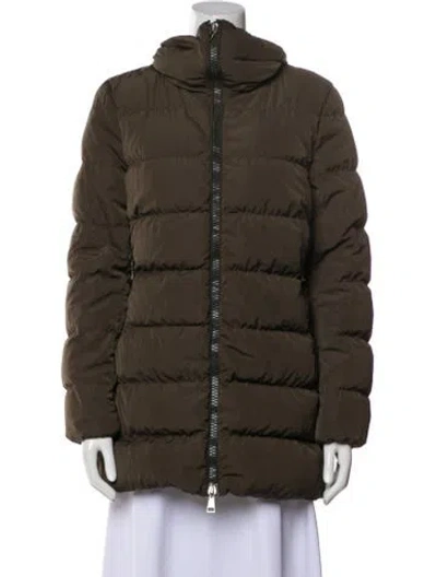 Pre-owned Moncler Jacket In Green