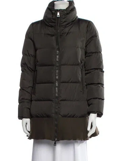 Pre-owned Moncler Jacket In Green