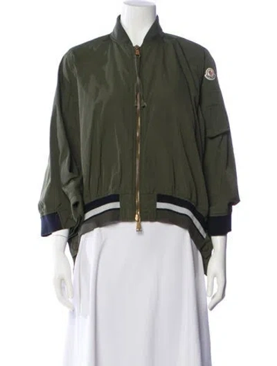 Pre-owned Moncler Jacket In Green