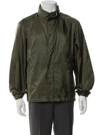 Pre-owned Moncler Jacket In Green