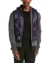 Moncler Day-namic Sweatshirt With Vest Grey In Grey