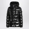 Moncler Barante Zip-up Puffer Jacket In Black