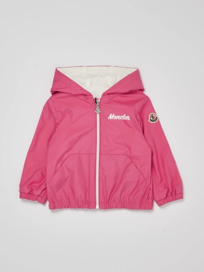 Moncler Kids' Baby Girl's & Little Girl's Evanthe Hooded Jacket In Pink