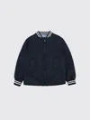 Moncler ジャケット ボーイ カラー ネイビー In Black