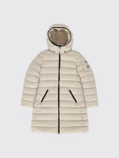 Moncler Jacket Kids Color Beige In Neutral