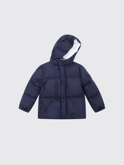 Moncler Babies'  Jacket Kids Color Blue