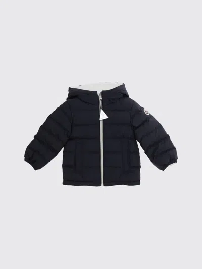 Moncler Babies'  Jacket Kids Color Blue
